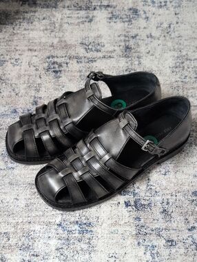 New Free People Black Willow Fisherman Size 8